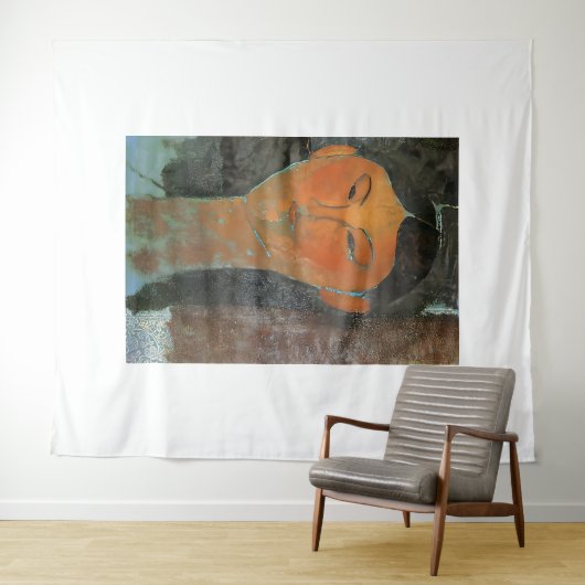 Amedeo Modigliani art Wandteppich (Beispiel (Horizontal))