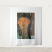 Amedeo Modigliani art Wandteppich (Vorderseite)