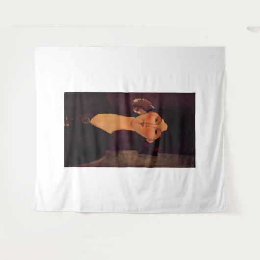 Amedeo Modigliani art work Wandteppich (Vorderseite (Horizontal))