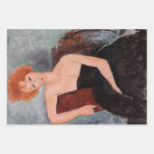 Amedeo Modigliani - Auswahl der Meisterwerke Geschenkpapier Set (Vorderseite 3)