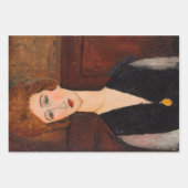 Amedeo Modigliani - Auswahl der Meisterwerke Geschenkpapier Set (Vorderseite)