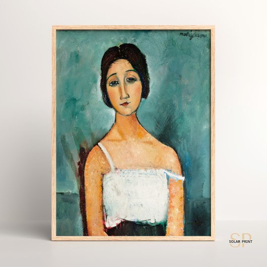 Amedeo Modigliani Christina Vintag Portrait Paint Poster