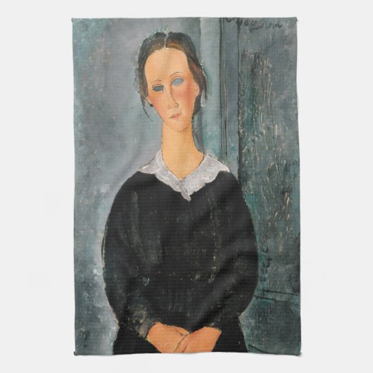 Amedeo Modigliani - Dienstmädchen Geschirrtuch (Vertikal)