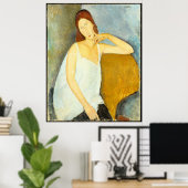 Amedeo Modigliani Ehefrau Portrait Poster (Heimbüro)