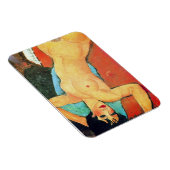Amedeo Modigliani - Frau im Stich lassen Magnet (Rechte Seite)