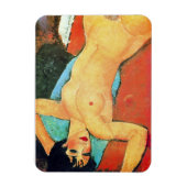 Amedeo Modigliani - Frau im Stich lassen Magnet (Vertikal)
