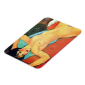 Amedeo Modigliani - Frau im Stich lassen Magnet (Linke Seite)