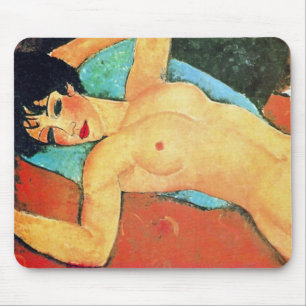 Amedeo Modigliani - Frau im Stich lassen Mousepad