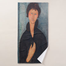 Amedeo Modigliani - Frau mit blauen Augen