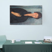 Amedeo Modigliani - Frau mit blauen Augen Banner (Messeveranstaltung)