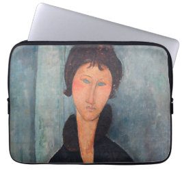 Amedeo Modigliani - Frau mit blauen Augen Laptopschutzhülle