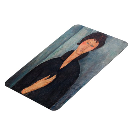 Amedeo Modigliani - Frau mit blauen Augen Magnet (Linke Seite)