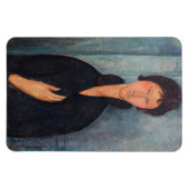 Amedeo Modigliani - Frau mit blauen Augen Magnet (Horizontal)