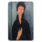 Amedeo Modigliani - Frau mit blauen Augen Magnet (Vertikal)