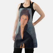 Amedeo Modigliani - Frau mit blauen Augen Schürze (InSitu)