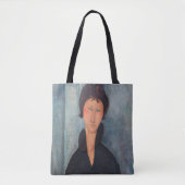 Amedeo Modigliani - Frau mit blauen Augen Tasche (Vorderseite)