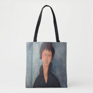 Amedeo Modigliani - Frau mit blauen Augen Tasche