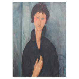 Amedeo Modigliani - Frau mit blauen Augen Tischdecke