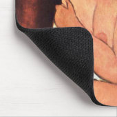 Amedeo Modigliani Große sitzende Frau Mousepad (Ecke)