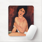 Amedeo Modigliani Große sitzende Frau Mousepad (Mit Mouse)