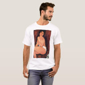 Amedeo Modigliani Große sitzende Frau T-Shirt (Vorne ganz)
