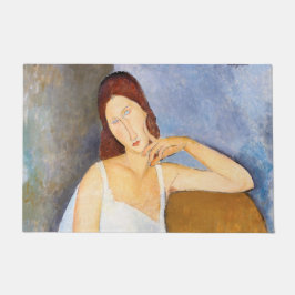 Amedeo Modigliani - Jeanne Hebuterne Fußmatte