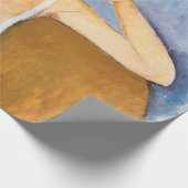 Amedeo Modigliani - Jeanne Hebuterne Geschenkpapier (Ecke)