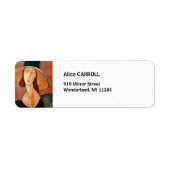 Amedeo Modigliani - Jeanne Hebuterne in Large Hat (Vorne)