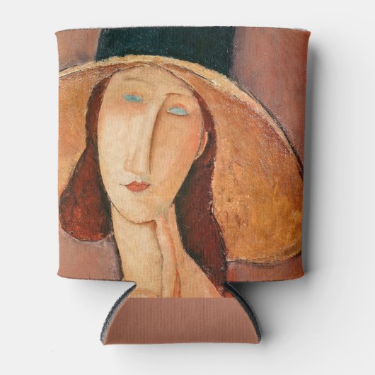 Amedeo Modigliani - Jeanne Hebuterne in Large Hat Dosenkühler (Vorderseite)