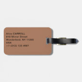 Amedeo Modigliani - Jeanne Hebuterne in Large Hat Gepäckanhänger (Rückseite horizontal)