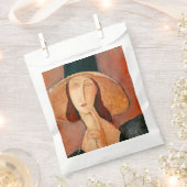Amedeo Modigliani - Jeanne Hebuterne in Large Hat Geschenktütchen (Ausgeschnitten)