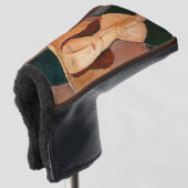 Amedeo Modigliani - Jeanne Hebuterne in Large Hat Golf Headcover (3/4 Vorderseite)