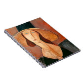 Amedeo Modigliani - Jeanne Hebuterne in Large Hat Notizblock (Rechte Seite)