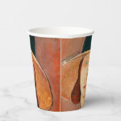 Amedeo Modigliani - Jeanne Hebuterne in Large Hat Pappbecher (Rechts)