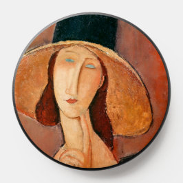 Amedeo Modigliani - Jeanne Hebuterne in Large Hat PopSocket