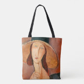 Amedeo Modigliani - Jeanne Hebuterne in Large Hat Tasche (Rückseite)