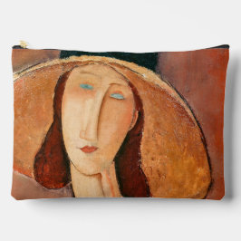 Amedeo Modigliani - Jeanne Hebuterne in Large Hat Zubehörtasche