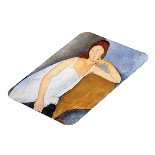 Amedeo Modigliani - Jeanne Hebuterne Magnet (Linke Seite)