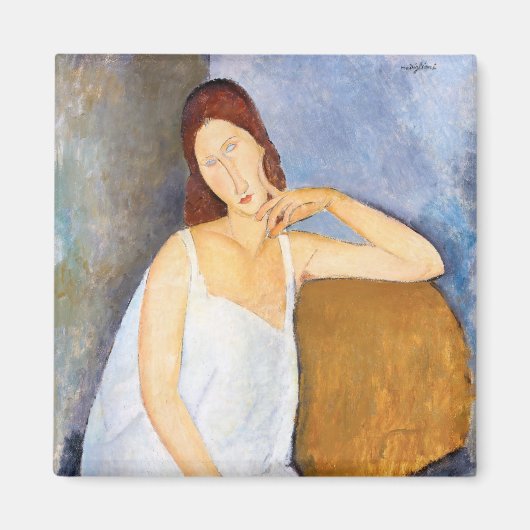 Amedeo Modigliani - Jeanne Hebuterne Magnet (Vorne)