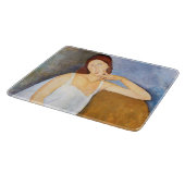 Amedeo Modigliani - Jeanne Hebuterne Schneidebrett (Ecke)