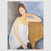 Amedeo Modigliani - Jeanne Hebuterne Seidenpapier