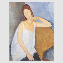 Amedeo Modigliani - Jeanne Hebuterne Seidenpapier