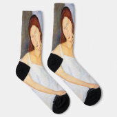 Amedeo Modigliani - Jeanne Hebuterne Socken (Rechts)