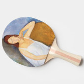 Amedeo Modigliani - Jeanne Hebuterne Tischtennis Schläger (Seitenansicht)