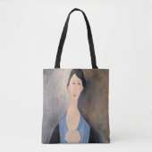 Amedeo Modigliani - Junge Frau in blau Tasche (Vorderseite)