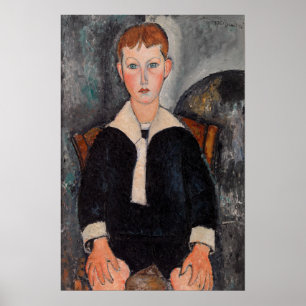 Amedeo Modigliani - Junge im Matrosenanzug Poster