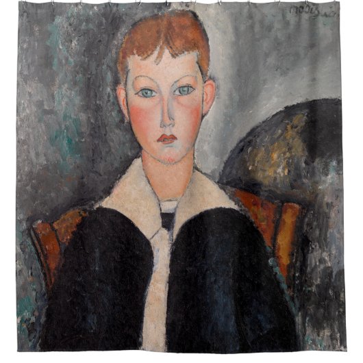 Amedeo Modigliani - Junge in Sailor Anzug Duschvorhang (Vorderseite)