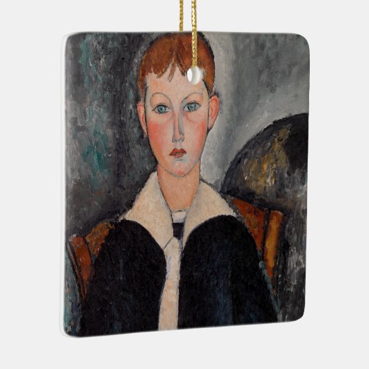 Amedeo Modigliani - Junge in Sailor Anzug Keramikornament (Rechts)