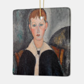 Amedeo Modigliani - Junge in Sailor Anzug Keramikornament (Links)