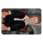 Amedeo Modigliani - Junge in Sailor Anzug Magnet (Horizontal)